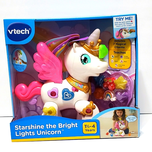 VTECH Starshine The Bright Lights Unicorn - Picture 1 of 8